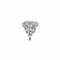 Crystal Rhinestone Unique Shaped Brooch Pin For Bridal DIY Crafts
